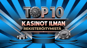 Suomikasino ilman rekisteröitymistä – Nopea ja turvallinen pelaaminen