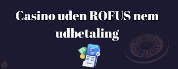 Online Casino Uden Rufus - Spil sikkert og ansvarligt